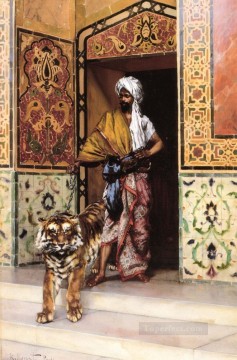 El tigre favorito de los Pasha Rudolf Ernst Pinturas al óleo